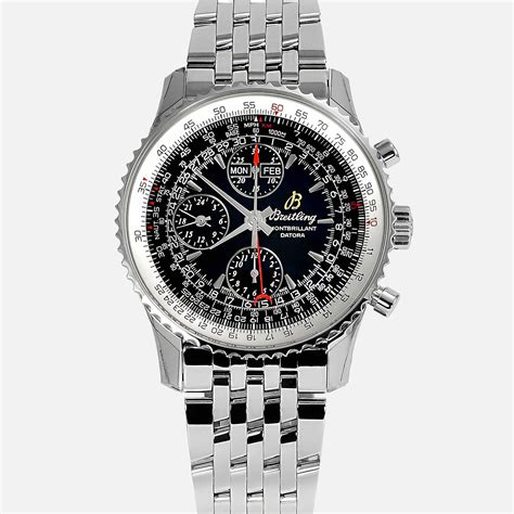 breitling montbrillant havana datora watch|Breitling Navitimer Montbrillant Datora Steel Mens Watch A21330.